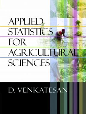 cover image of Applied Statistics for Agricultural Sciences